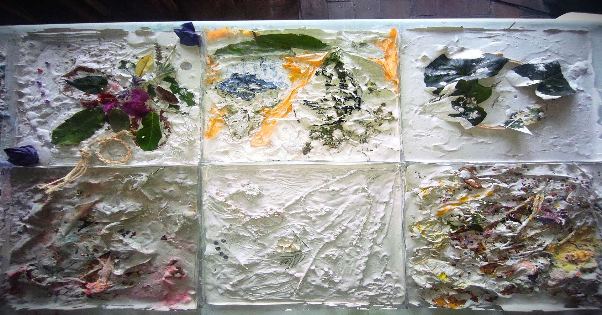 Szemafor+ foglalkozáson készült gipsz alkotás