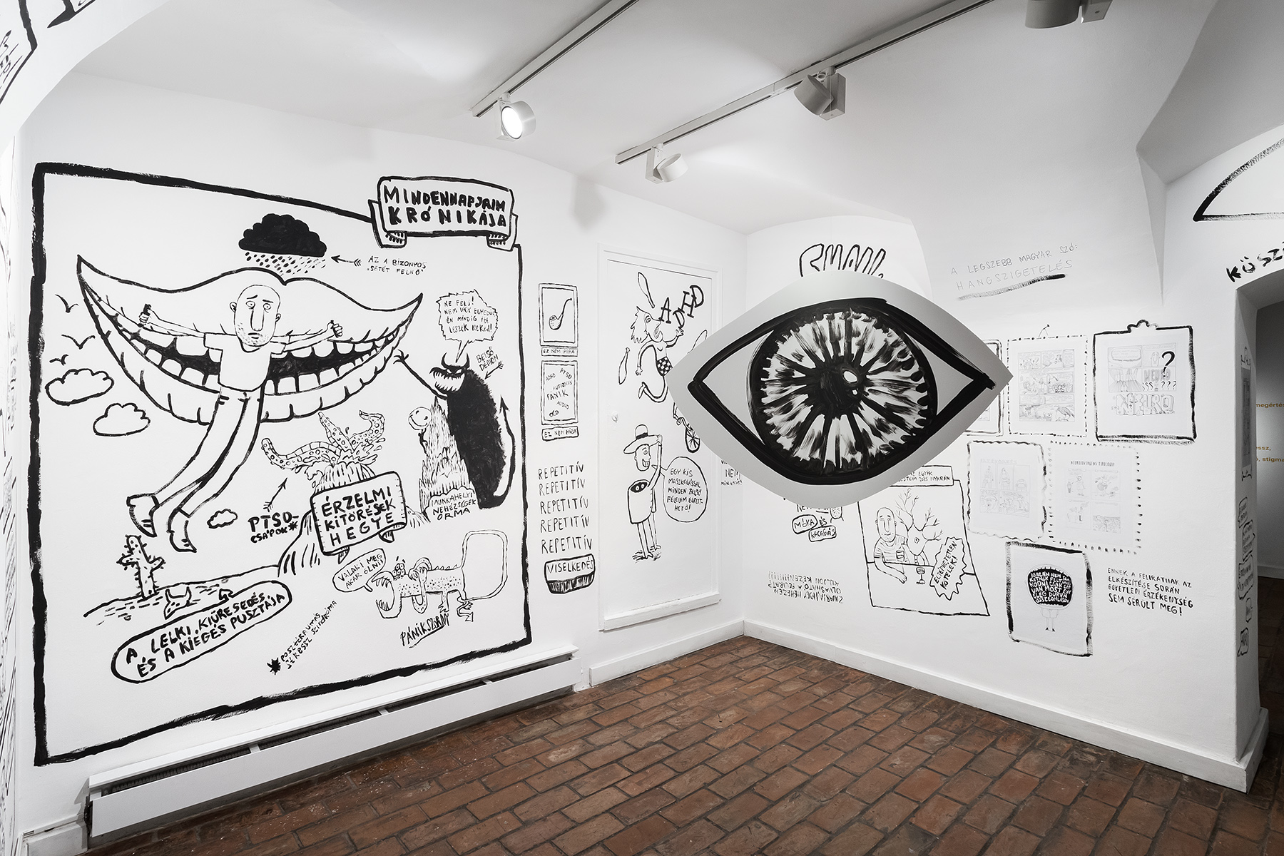 A neurodiverzitásról_Budapest Galéria (2) Enteriőr fotó A neurodiverzitásról kiállításról