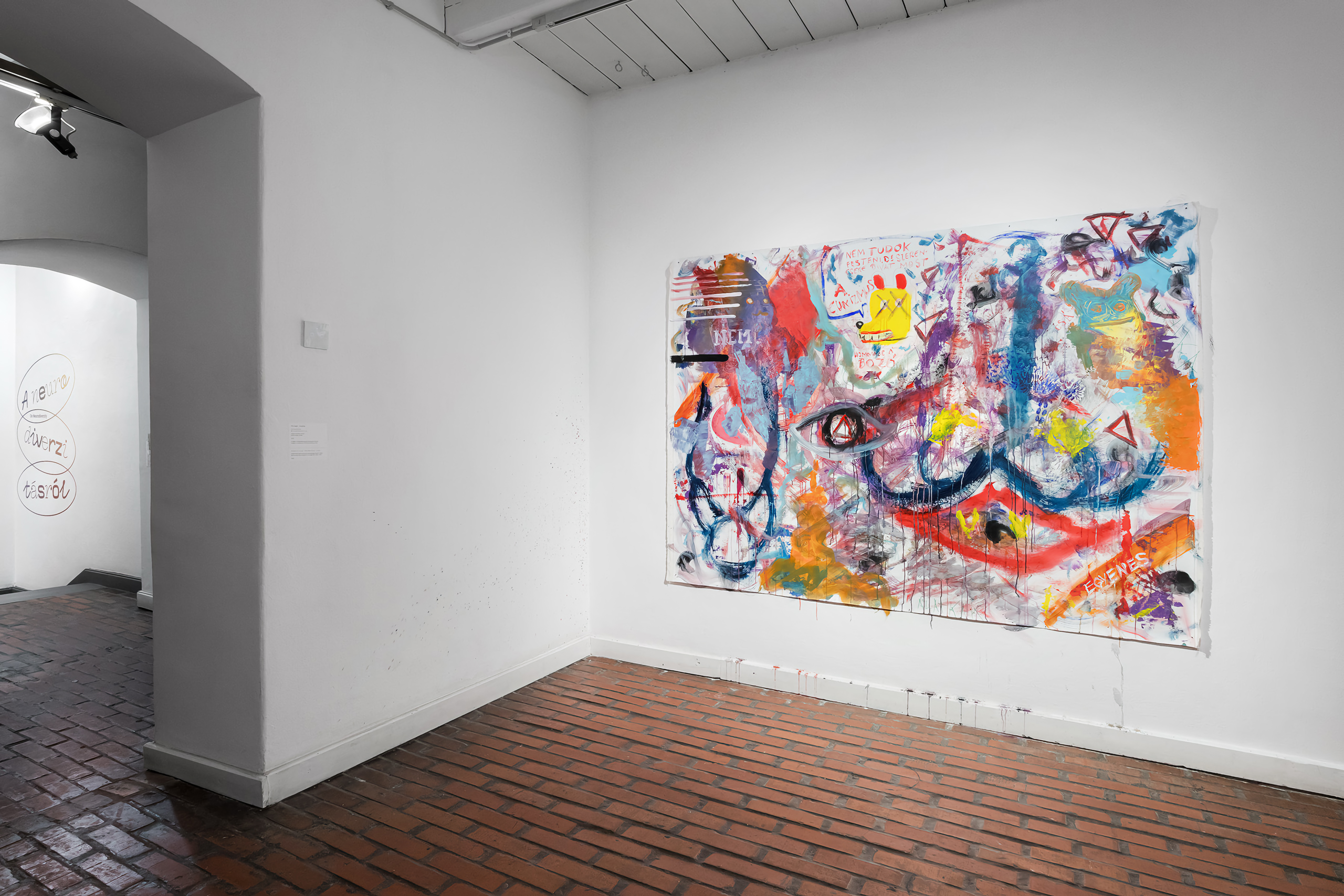 A neurodiverzitásról, Budapest Galéria, 2025; kiállítási nézet, fotó: Juhász G. Tamás